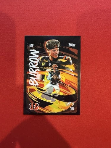 2025 Topps Chrome Joe Burrow Base (RAW)