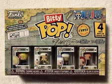 Funko Bitty Pop Mini Figure One Piece 4-Pack Sanji Zeff Krieg & 1/6 Chase Shanks