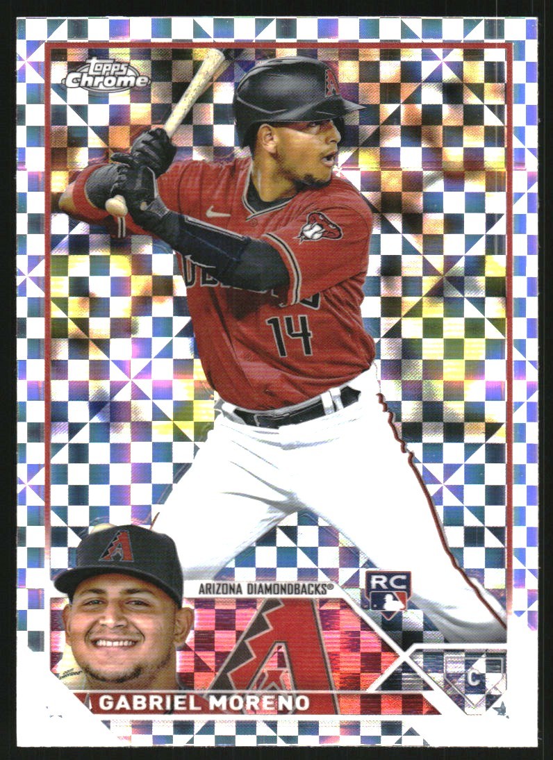 2023 Topps Chrome X-Fractors #189 Gabriel Moreno - BB