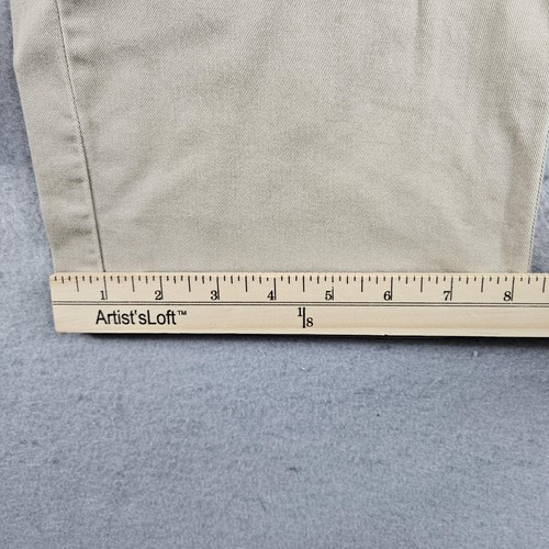 Armani Jeans Jeans Womens 34 Beige Straight Leg Mid Rise Stretch Denim Pants - Picture 9 of 15