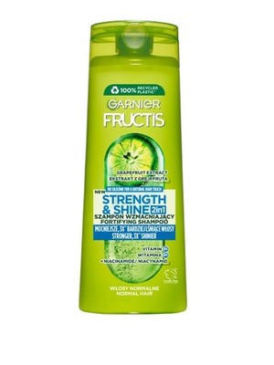 Fructis Strength & Shine 2in1 Shampoo für normales Haar 400 ml