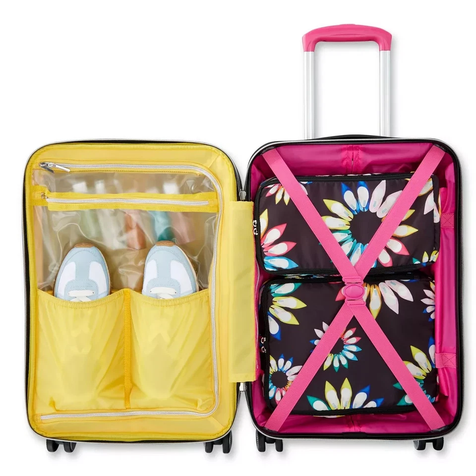 Sarah Jessica Parker Signature Hardside Expandable Carry On Spinner Suitcase - Image 3 of 4