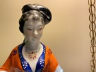 asian woman girl statue chinese or japanese big beautiful mid century mcm 1950s — photo 9
