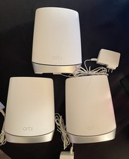 Netgear Orbi RBR750 AX4200 WiFi 6 Mesh System 2 RBS750 Satellites Tri-Band