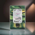 2024NATURE’S GRIP Green Anaconda Snake 1 Oz Pure Silver Bar in Assay–PAMP Suisse