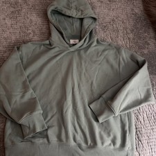 American Eagle Outfitters Green Sherpa Fleece Hoodie Pullover. Women s Size S