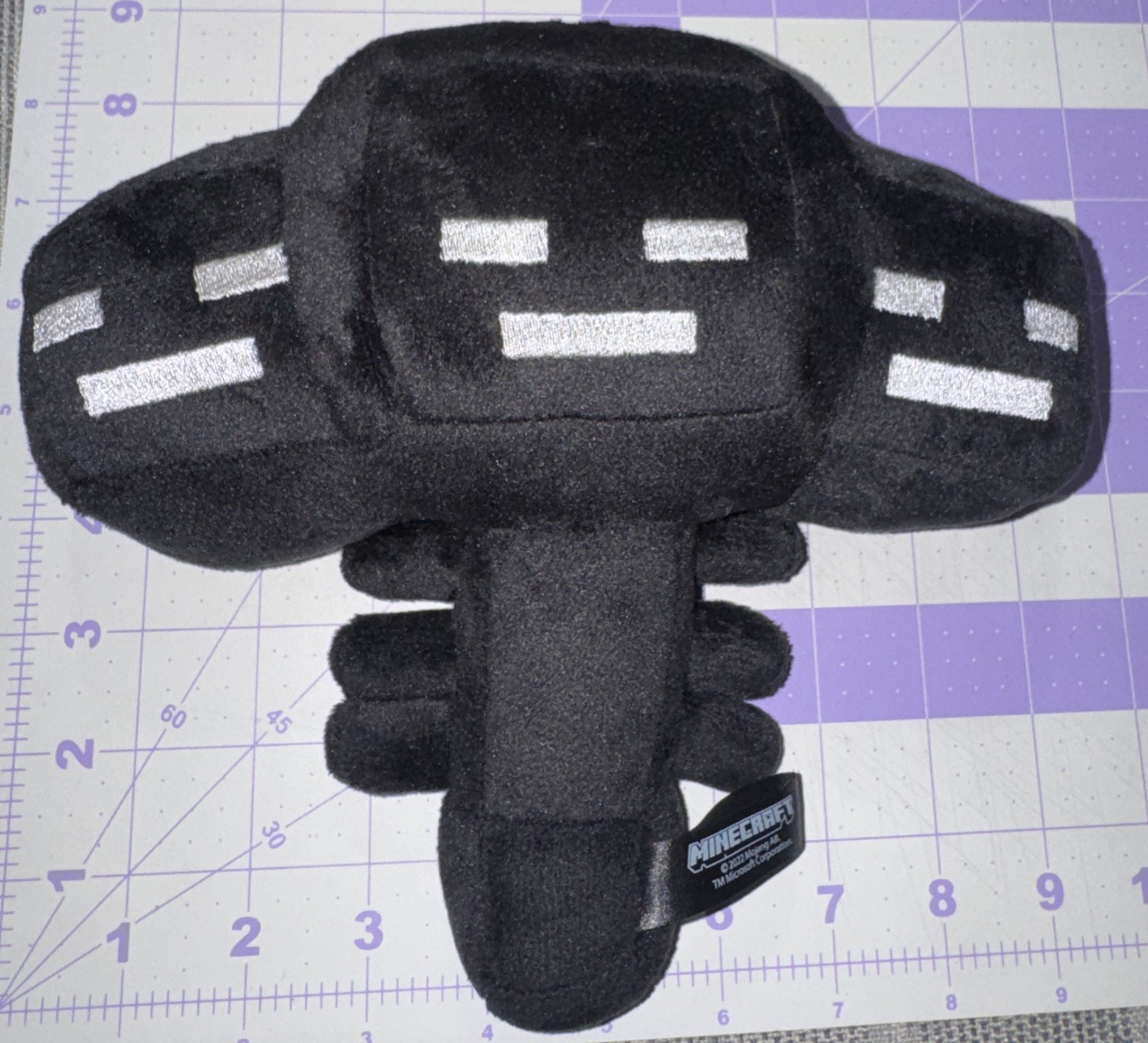 2022 MOJANG Minecraft Wither Plush Toy Black | eBay