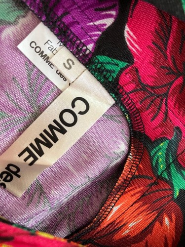 USED COMME DES GARCONS 2D ERA FLORAL SLEEVELESS PULLOVER VERYGOOD - Foto 8 di 10