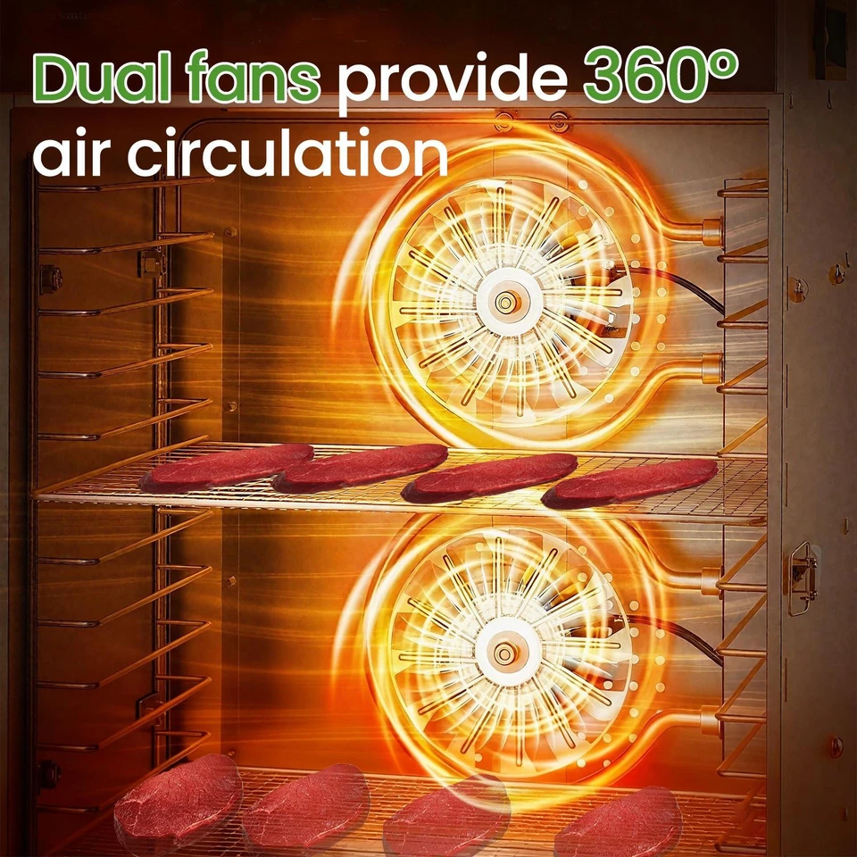 Máquina deshidratadora de alimentos 18 bandejas de acero inoxidable secado de frutas cecinas totalmente nueva Foto 3 de 4