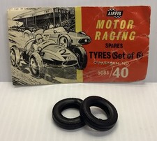 ORIGINAL AIRFIX MOTOR RACING AUTO-UNION & MERCEDES REAR TYRES (NEW) 5083/40