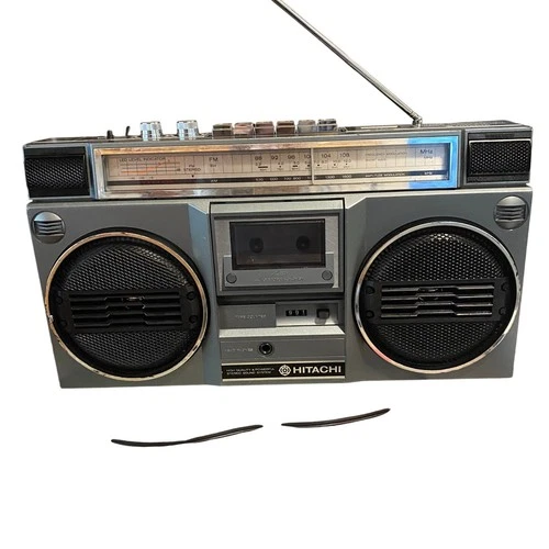 Vintage Hitachi TRK-7040H Stereo Boombox – 1980s | For Parts/Repair