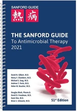 The Sanford Guide to Antimicrobial Therapy 2021 Spiral-bound by M.D. Gilbert,