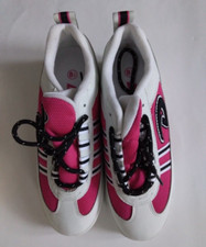 DKNY Women's Sneaker White Pink Fuchsia Size 8.5 Vtg