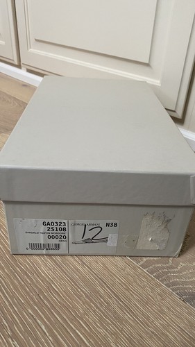 Sandalo Giorgio Armani nero Tripon Mordore taglia 38 US 7 con scatola - Foto 6 di 6