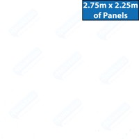Complete Room 2.75m X 2.25m White Gloss Kitchen Bathroom Panels 2.6m Complete Room 2.75m X 2.25m White Gloss Kitchen Bathroom Panels 2.6m