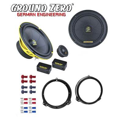 Ground Zero Auto SPL Lautsprecher System 16,5cm für Suzuki Vitara X90 1996-1997