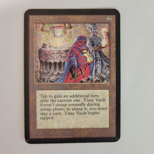 Time Vault Alpha ENGLISH Played MTG Magic The Gathering ALPHA Limited Edition