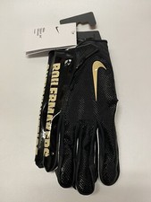 Nike Vapor Jet Purdue Boilermakers Player Issued Football Gloves Black Size 4XL