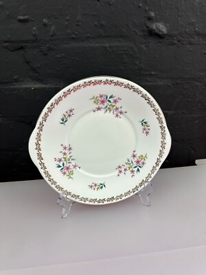 Royal Grafton Frühling Blumen Ohr Kuchen/Brotteller 24,5 cm breit