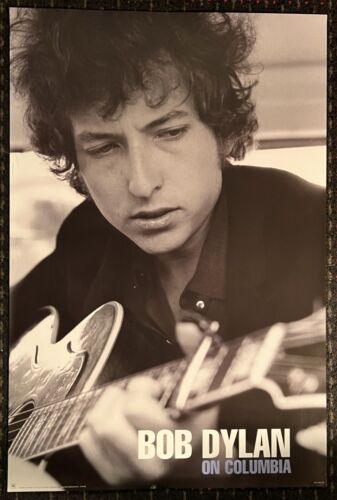 BOB DYLAN personality On Columbia 24x36 record store promo poster 2000 FOLK - Picture 1 of 6