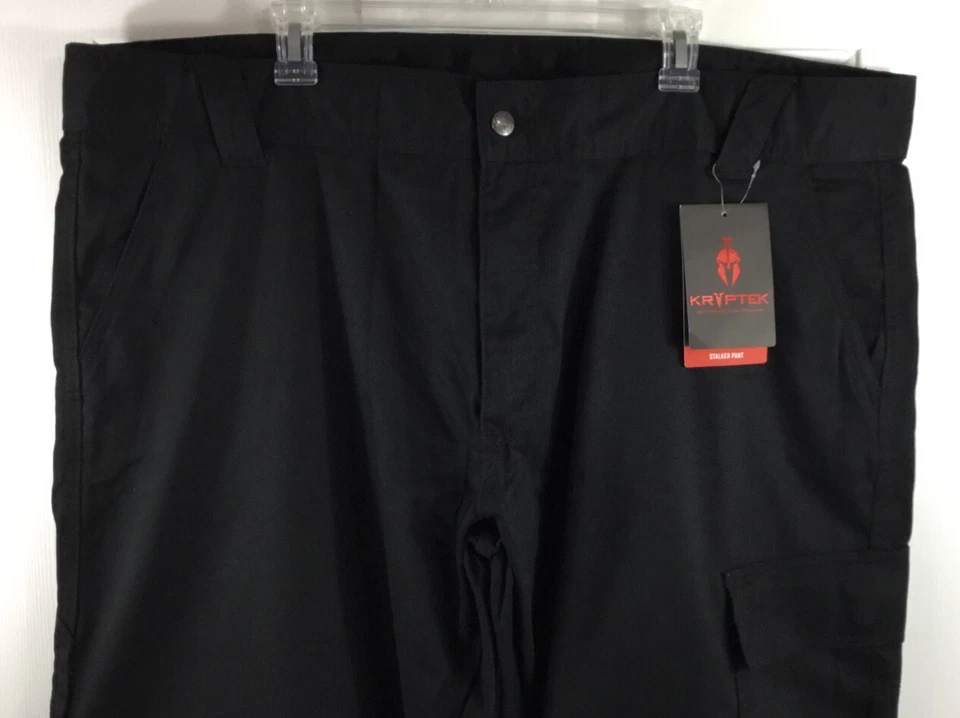 Kryptek Men’s Stalker Pant Men’s 3XL Black Tactical Hunting Pants 46x33 $69.99 - Image 3 of 4