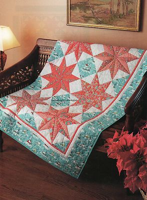 Holiday Sparkle Quilt Pattern Pieced PC