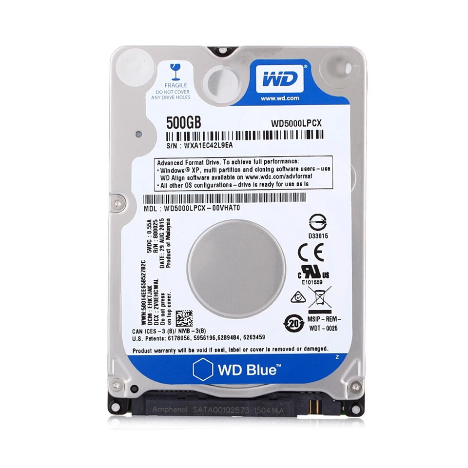 250GB 320GB 500GB 1TB 2.5" Laptop Hard Drive Seagate WD Hitachi SATA HDD PS4 LOT - Image 2 of 4