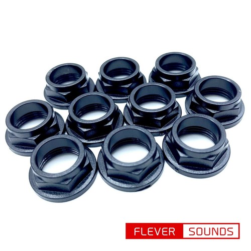 ROLAND Standard Phone Jack Amplifier Plastic Nut 10 Pieces 17041657 Genuine - 第 4/12 張圖片