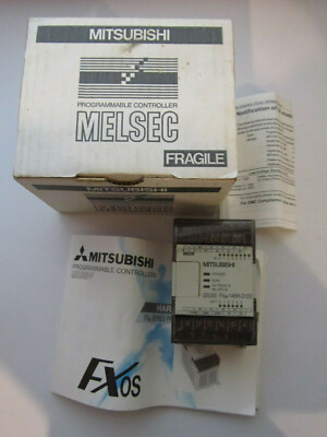 MITSUBISHI MELSEC FX0S-14MR-D12S PROGRAMMABLE CONTROLLER UNUSED