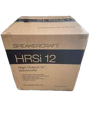 Speakercraft HRSi 12 Subwoofer 1000 Watts   Multi voltage MSRSP $1800 SPECIAL!!!