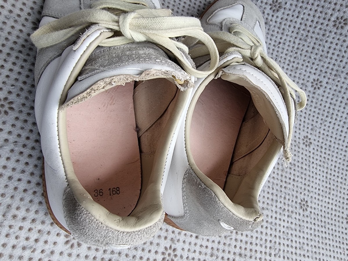 MAISON MARGIELA Replica Leather/Suede Sneakers Size 36 | eBay MAISON MARGIELA Replica Leather/Suede Sneakers Size 36 | eBay