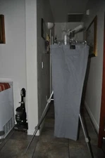 All Seasons Comfort Action Woven Super Stretch Mens Gray Pants  W44  L32