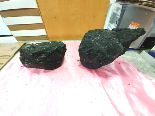 Anthracite Coal 19  POUND 2 lumps from Northeastern PA
