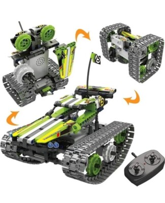 Stem Projects for Kids Ages 8-12 Remote Control Car/Robot Toy Building Kit. NEW