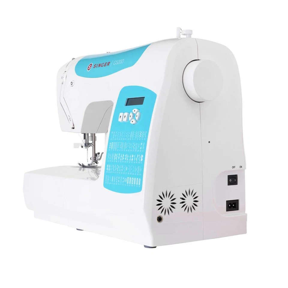 Singer C5205-TQ Computer Nähmaschine aqua blau (türkis) einfache Bedienung - Bild 3 von 4