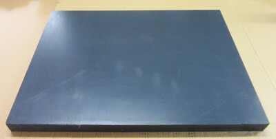 PVC-U CAW Platte 40 mm Dunkelgrau Zuschnitt 636 x 481 mm Technischer Kunststoff
