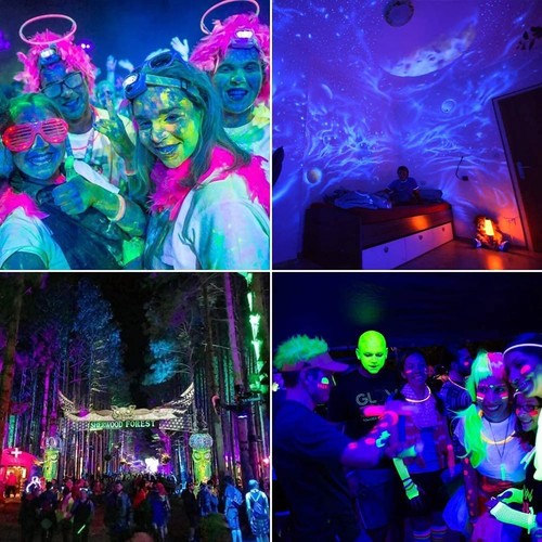 UV Curing lamp LED Floodlight Halloween Party Ambient Light IP66 Outdoor Light - Picture 11 of 14