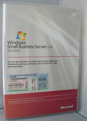 Microsoft Windows SBS Small Business Server 2008 ROK für Fujitsu Server