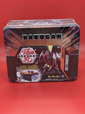 Bakugan Baku-Tin, Sectanoid Premium Collectors Storage Tin with Mystery Bakugan
