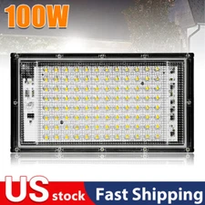 NEW 100W LED Flood Light Garden Outdoor Lamp Yard Security Spotlight Fixtures US