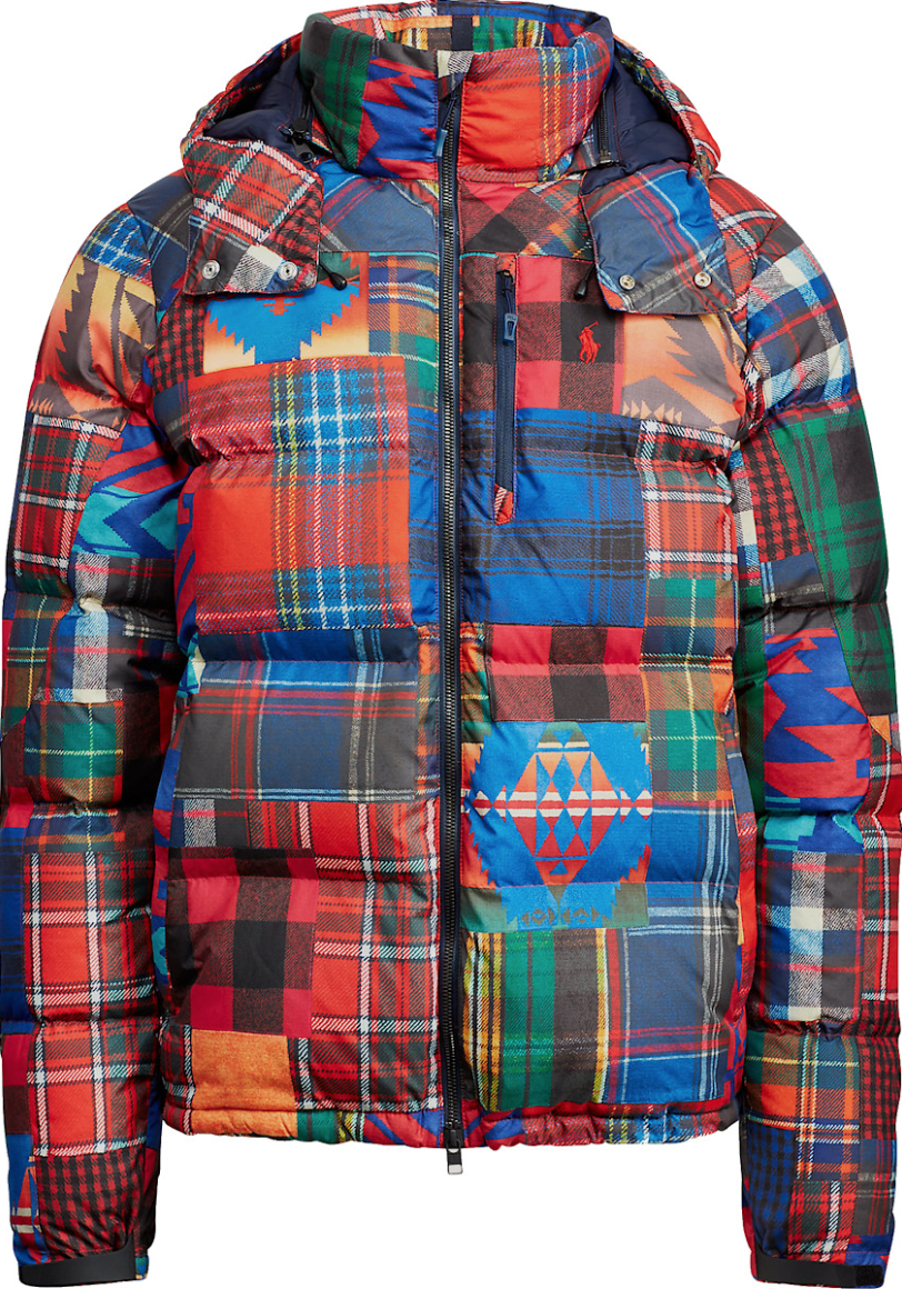 $498 NWT Men's Polo Ralph Lauren Aztec Patchwork Performance