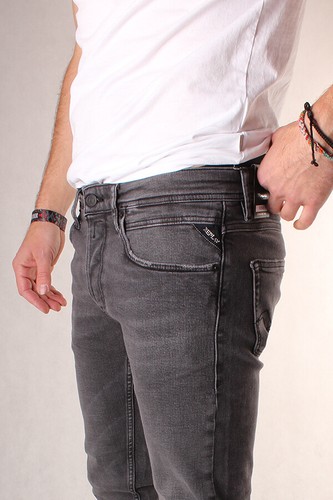 Replay Jeans Uomo MCA946 109 779 097 RONAS, Denim, Pantaloni - Foto 5 di 6
