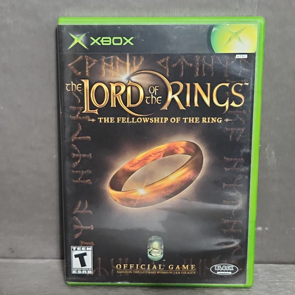 Lord of the Rings Fellowship of the Ring XBOX Complete Video Game - Image 2 of 4