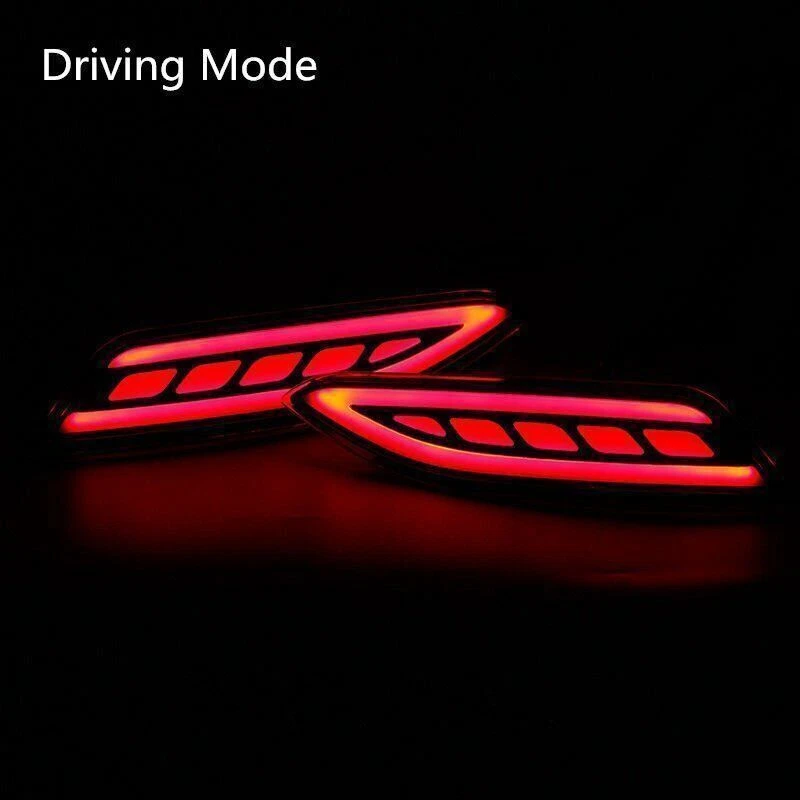 Parachoques trasero reflector luz de señal trasera LED para Honda HR-V HRV Vezel 2015-2018 Foto 4 de 4