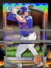 Jacob Reimer 2025 Bowman Draft Chrome #BDC-188 Steel Metal Refractor /100 RC SP