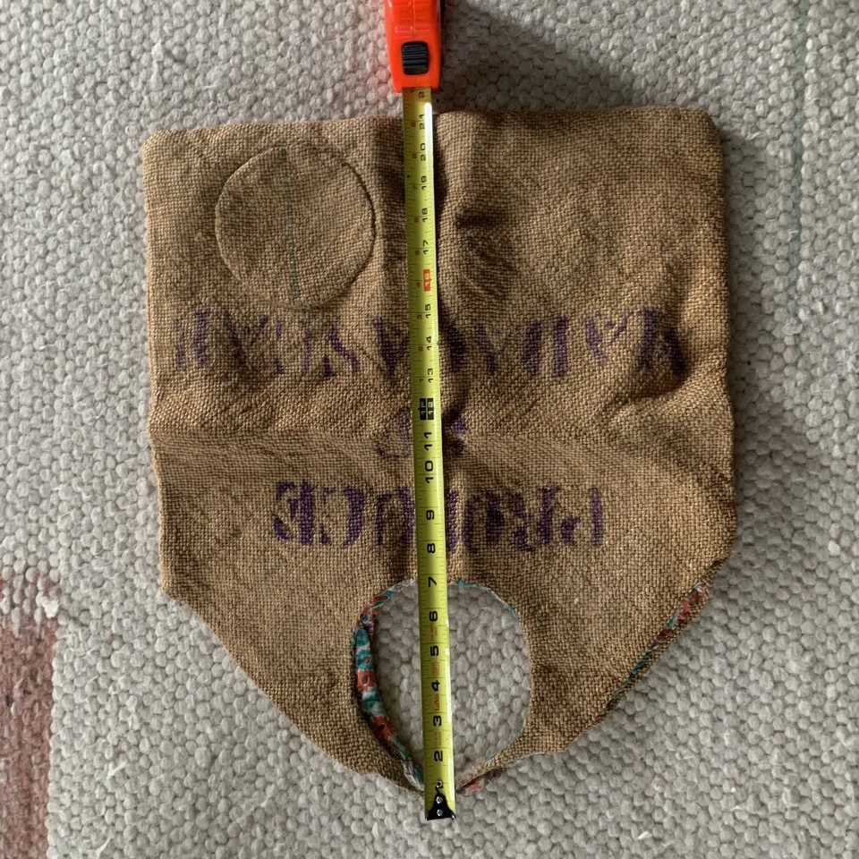 BOLSOS VINTAGE lote de 8 - Paja de Playa, Bairbre Irlanda, hechos a mano, macramé Foto 4 de 4