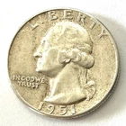 1951 SILVER GEORGE WASHINGTON QUARTER