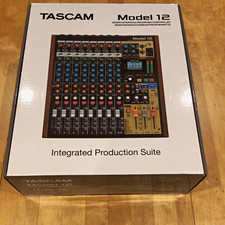 TASCAM Model 12 10-Channel Mixer/USB Interface Recorder w/ Bluetooth SD Effects