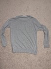 Calvin Klein Men's M Gray Solid Crew Neck Cotton Knit Logo Pullover Sweater — photo 2