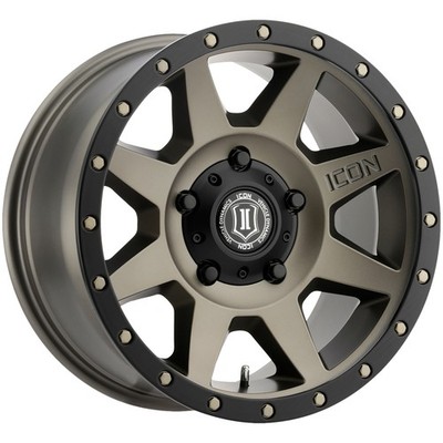 Icon Alloys Rebound 17x8.5 5x5.5'' +0mm Bronze Wheel Rim 17'' Inch